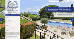 Desktop Screenshot of hotelvilladesanges.fr