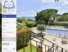 Tablet Screenshot of hotelvilladesanges.fr